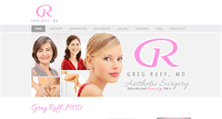 Desktop Screenshot of gregruffmd.com